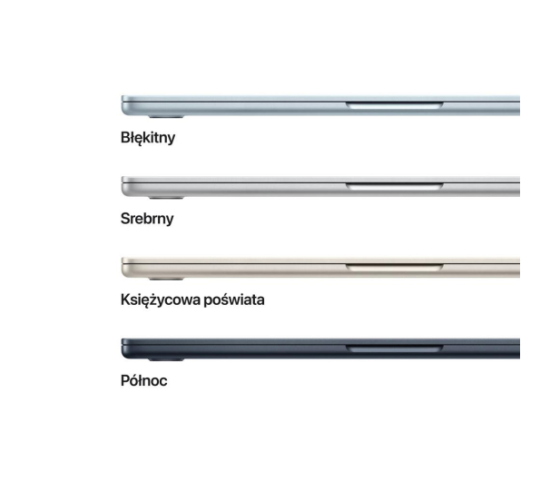 Apple MacBook Air M5/24GB/2TB/Mac OS Błękitny 10R GPU US - 1506467 - zdjęcie 3
